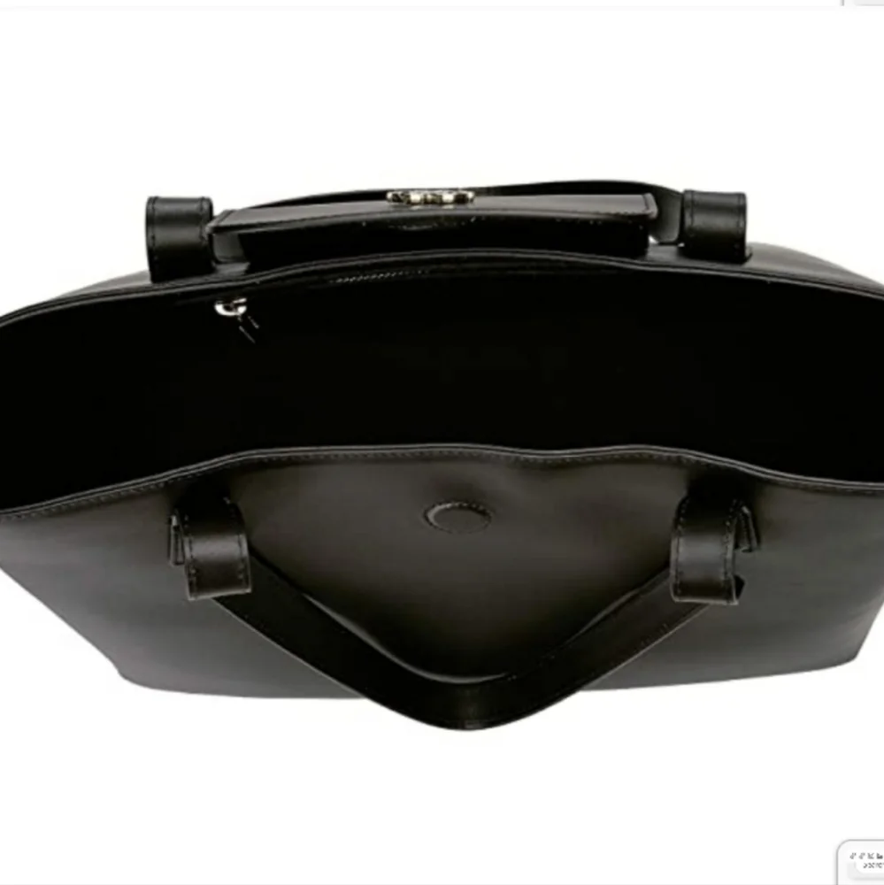 ROBERTO CAVALLI Black Leather Tote - Picture 3 of 10